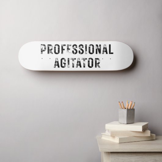 PROFESSIONAL AGITATOR スケートボード (ウォールアート (横))