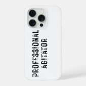 PROFESSIONAL AGITATOR  iPhoneケース (裏面)