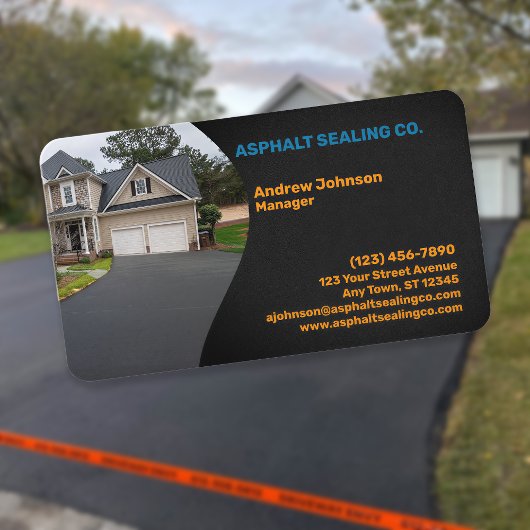 Professional Asphalt Driveway Sealing Company 名刺