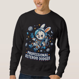Professional Asteroid Dodger Bunny スウェットシャツ