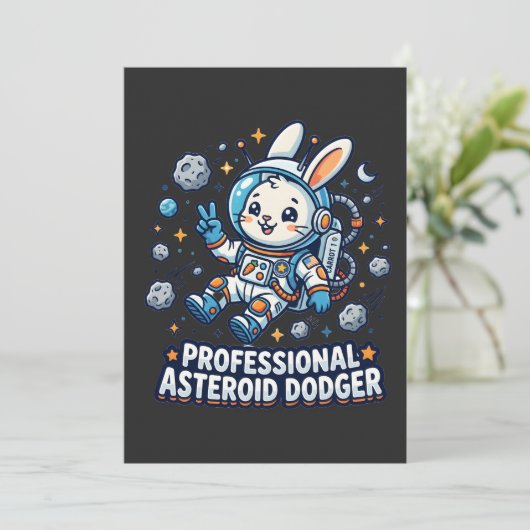 Professional Asteroid Dodger Bunny 招待状 (スタンド正面)