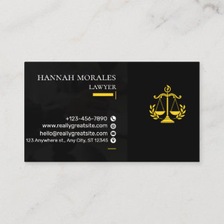 Professional Attorney Business Card | Lawyer  名刺
