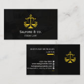 Professional Attorney Business Card | Lawyer  名刺 (正面/裏面)