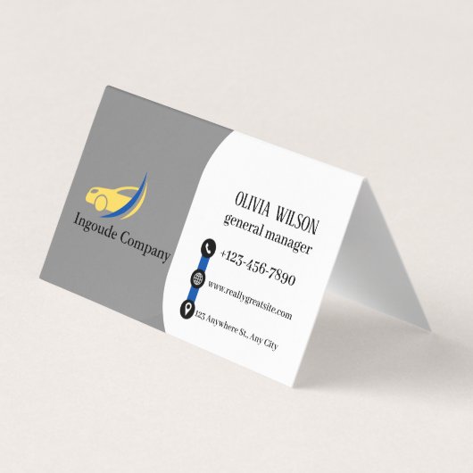 Professional Auto Detailing & Car Care Services 名刺 (裏面)