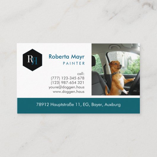 Professional Automatic Logo  名刺 (正面)