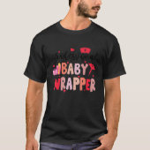 Professional Baby Wrapper Funny L&D Nurse Valentin Tシャツ (正面)