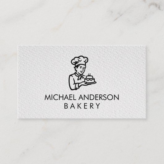 Professional Bakery Pastry Chef 名刺 (正面)