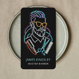 Professional Barber Haircut Shave Grooming Stylish 名刺