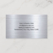 Professional Barber Shop Hairdresser Barbershop 名刺 (裏面)