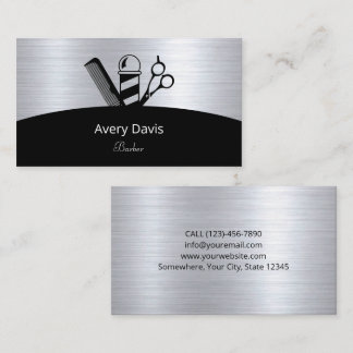 Professional Barber Shop Hairdresser Barbershop 名刺