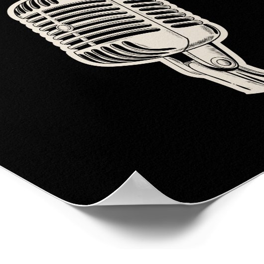 Professional Bathroom Singer ポスター (角)