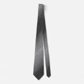 Professional Black Glitter Ombre Sparkle Groom ネクタイ (正面)
