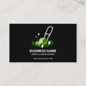 Professional Black Green Lawn Care & Landscaping 名刺 (正面)