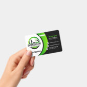 Professional Black Green Lawn Care Service バッジ (手持ち)