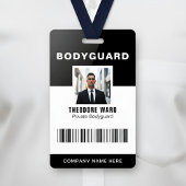 Professional Bodyguard ID Private Security Badge バッジ