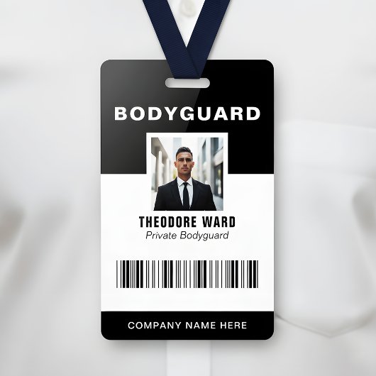 Professional Bodyguard ID Private Security Badge バッジ