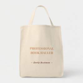 Professional Book Hauler Tote for Serious Readers トートバッグ