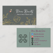 Professional Bridal Makeup Artist Business Card 名刺 (正面/裏面)