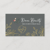 Professional Bridal Makeup Artist Business Card 名刺 (正面)