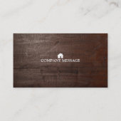 Professional Builder Carpenter Tools Woodworking  名刺 (裏面)