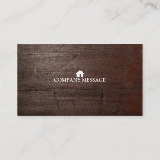 Professional Builder Carpenter Tools Woodworking  名刺 (裏面)