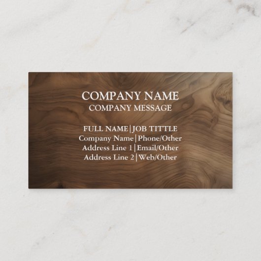 Professional Builder Carpenter Tools Woodworking 名刺 (裏面)