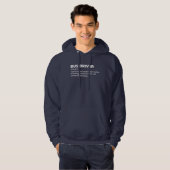 Professional Bus Driver Definition Hoodie パーカ (正面フル)
