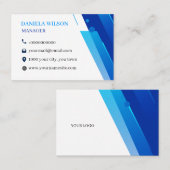 Professional business card 名刺 (正面/裏面)