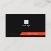 Professional business card 名刺 (裏面)