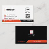 Professional business card 名刺 (正面/裏面)