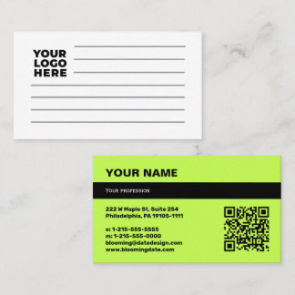 Professional Business Card for Entrepreneur 名刺