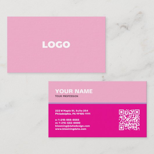Professional Business Card for Entrepreneur 名刺 (正面/裏面)