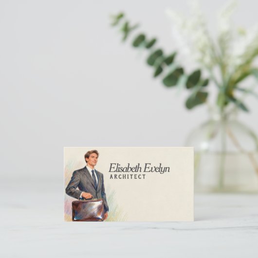 Professional Business Leader 名刺 (スタンド正面)