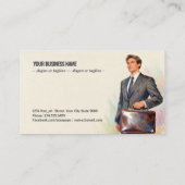 Professional Business Leader 名刺 (裏面)