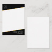 Professional Business Logo ノートカード (正面/裏面)