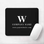 Professional Business Logo Monogram Name Website マウスパッド (マウス)