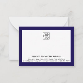 Professional Business Logo Note Card ノートカード