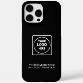 Professional Business Logo Text iphone case Case-Mate iPhoneケース (裏面)