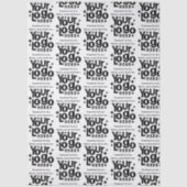 Professional Business Logo Text Promotional Retro 薄葉紙 (正面)