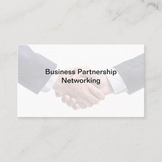 Professional Business Networking Consultant 名刺 (正面)