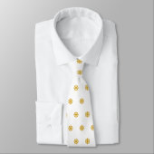 Professional Business Pattern Cute Captain White ネクタイ (タイ)