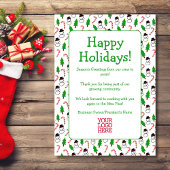 Professional Business Vendor Holiday Card シーズンカード