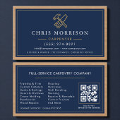 Professional Carpentry QR Code 名刺
