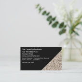 Professional Carpet And Flooring Theme 名刺 (スタンド正面)