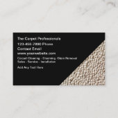 Professional Carpet And Flooring Theme 名刺 (正面)