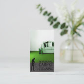 Professional Carpet Cleaning Service Business Card 名刺 (スタンド正面)