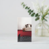 Professional Carpet Cleaning Service Business Card 名刺 (スタンド正面)