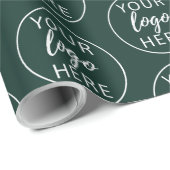 Professional Christmas Company Logo ラッピングペーパー (ロールコーナー)