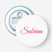 Professional classical handwriting name custom 栓抜き (正面)