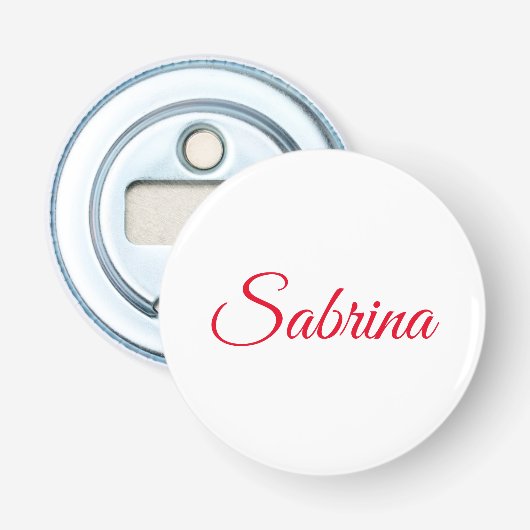 Professional classical handwriting name custom 栓抜き (正面)